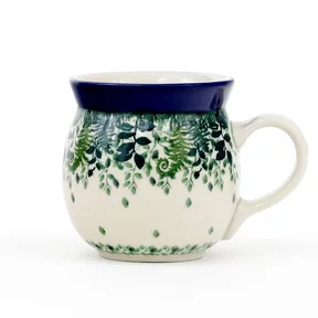Kubek Ceramiczny 005 v-0,2l <br>2206X Zielone paprocie